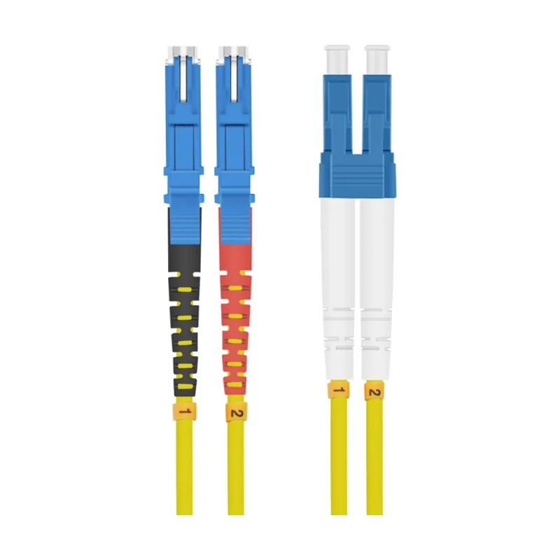 Helos Cable de red LWL E2000 LSH LC Duplex 9/125μm OS2