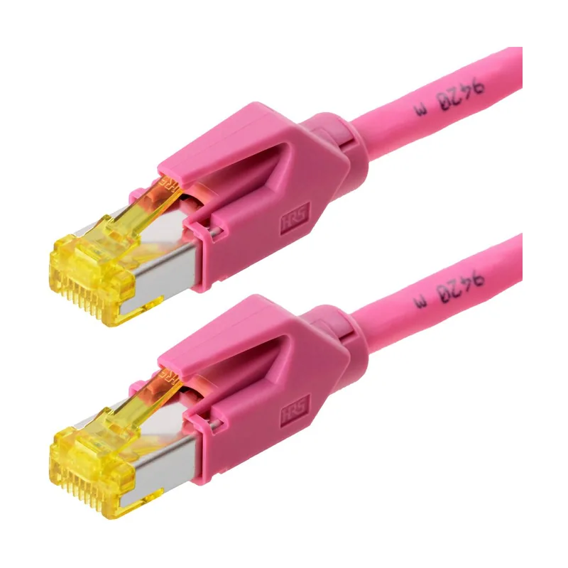 Netkab Helos 120086 cable de red Magenta 3 m Cat6a S/FTP S-STP