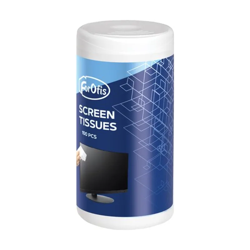 Forofis Toallitas limpiadoras para pantalla dispensador de 100