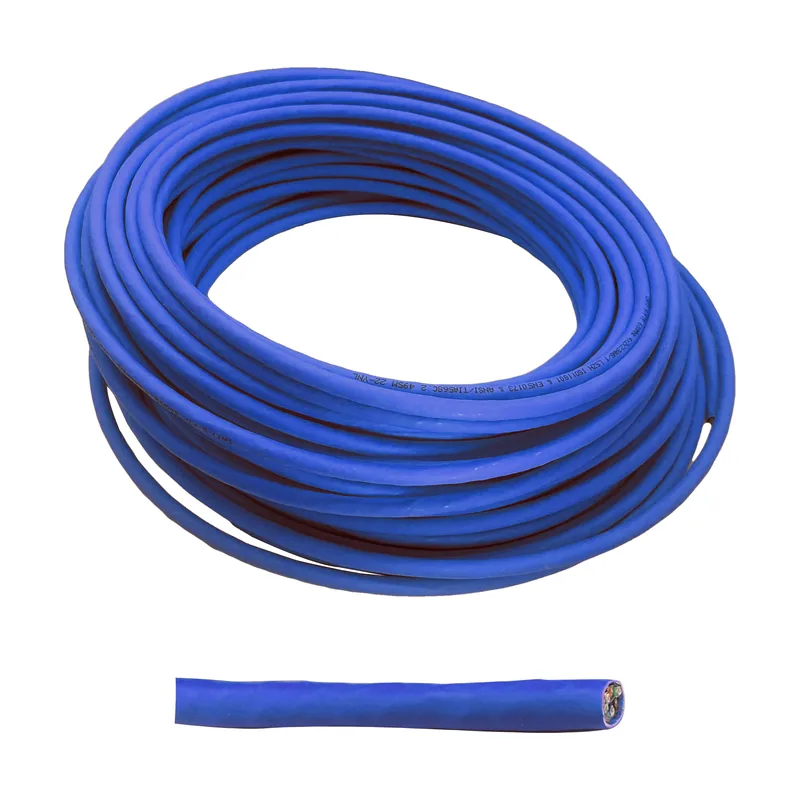 Helos 330178 cable de red Azul 305 m Cat8 S/FTP S-STP