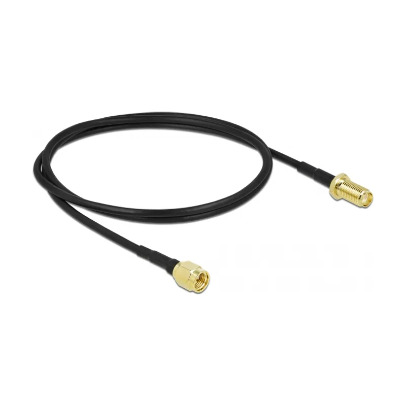 Delock Cable de antena de macho SMA a hembra SMA LMR/CFD100 0,9 m low loss