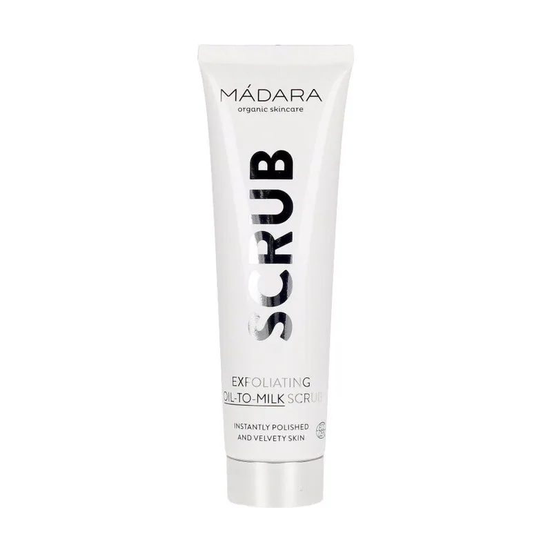 Mádara Organic Skincare SCRUB exfoliating oil-to-milk scrub 60 ml