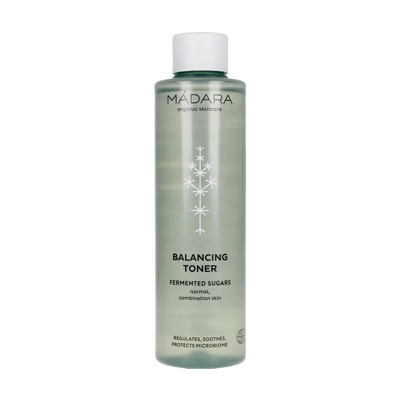Mádara Organic Skincare BALANCING TONER fermented sugars normal&combination skin 200 ml