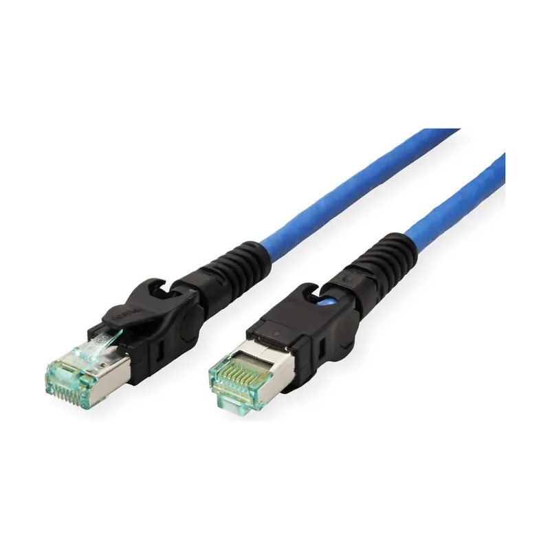 CP1OBMSMS0010 cable de red Azul 1 m Cat6a S/FTP S-STP