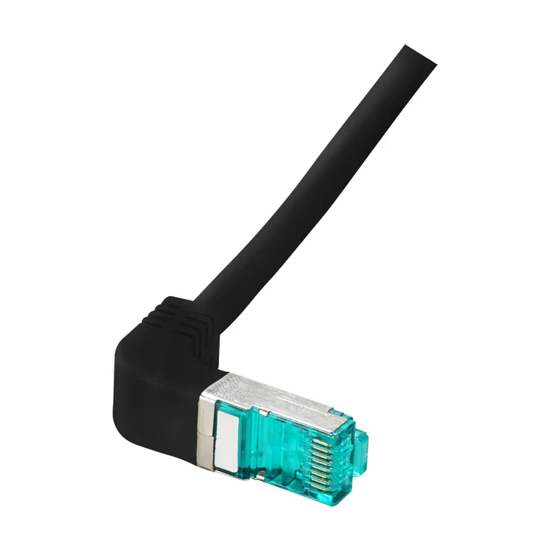 MK6001W.0,25B cable de red Negro 0,25 m Cat6a S/FTP S-STP