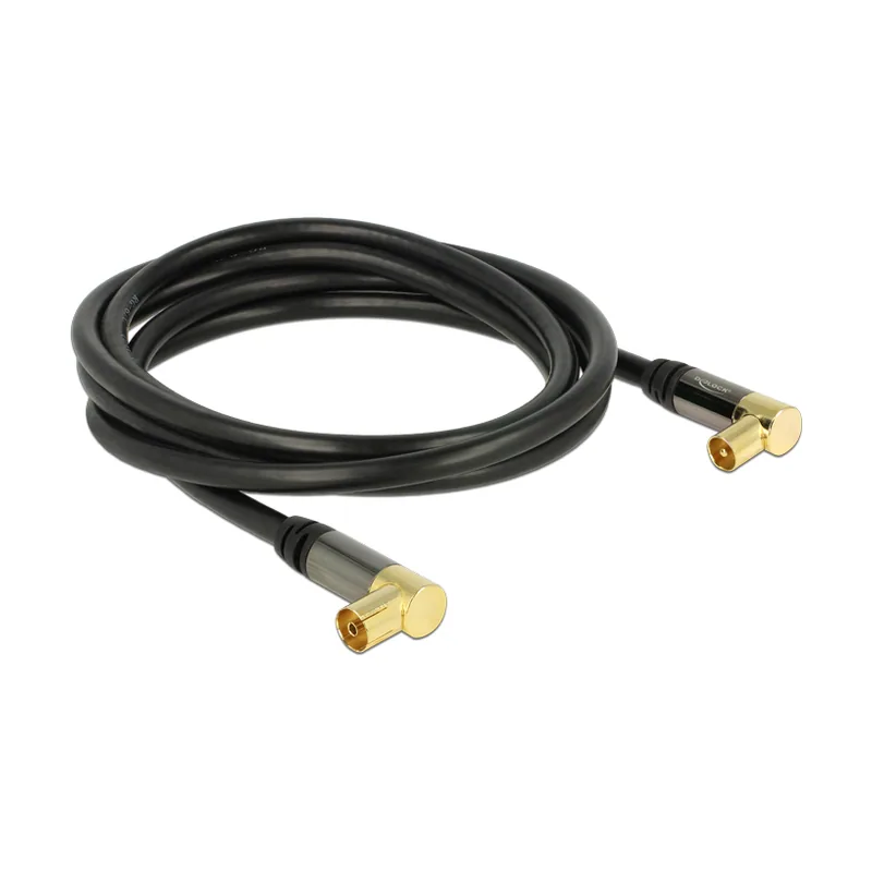 Delock 88865 cable coaxial RG-6/U 2 m IEC