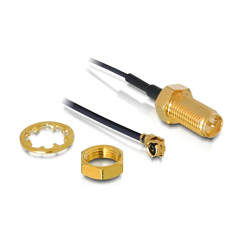 Delock 88408 conector coaxial R-SMA