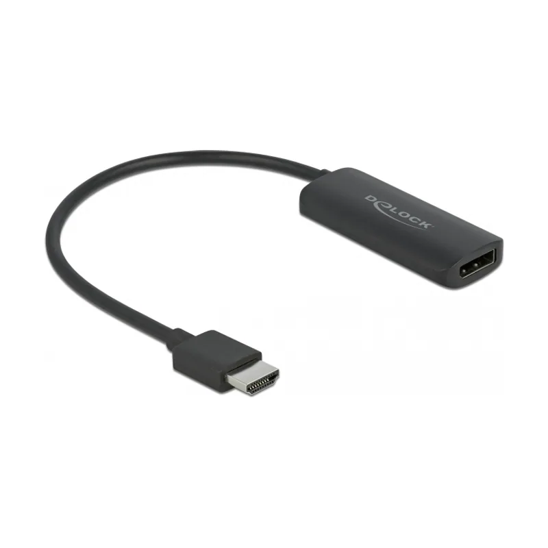 Delock Adaptador HDMI-A macho a DisplayPort hembra 4K 60 Hz