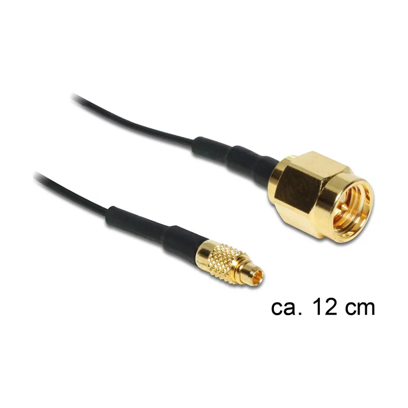 Delock 88471 cable coaxial 0,12 m MMCX SMA
