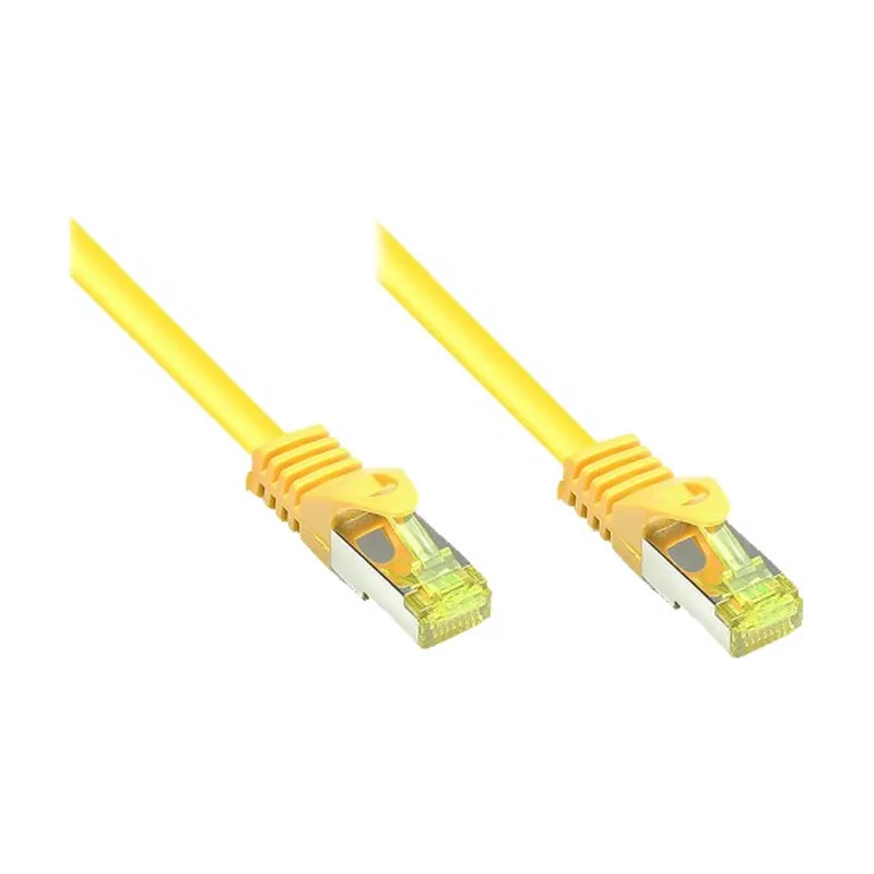 Good Connections Alcasa 8070R-003Y cable de red Amarillo 0,25 m Cat7 S/FTP S-STP