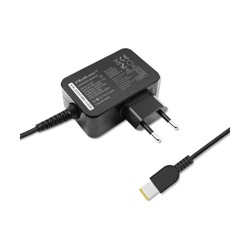 Qoltec 51035 adaptador e inversor de corriente interior 45 w