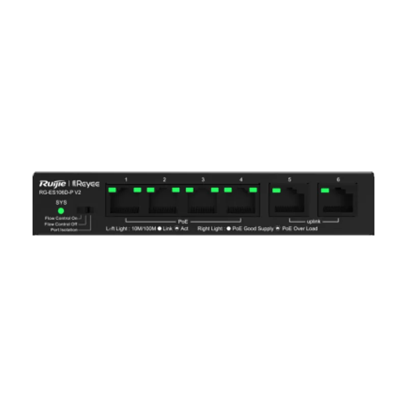 Ruijie Networks RG-ES106D-P V2