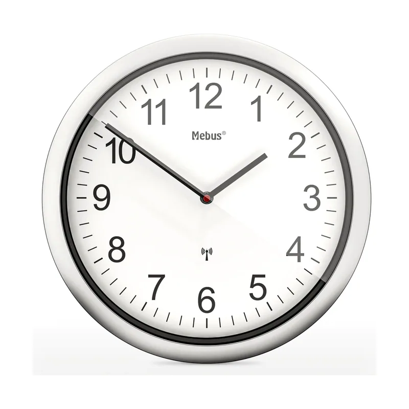 Mebus Reloj de Pared inalámbrico 26 cm