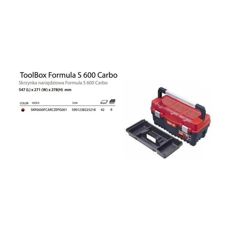 Patrol Caja de Herramientas Formuła S Alu 600