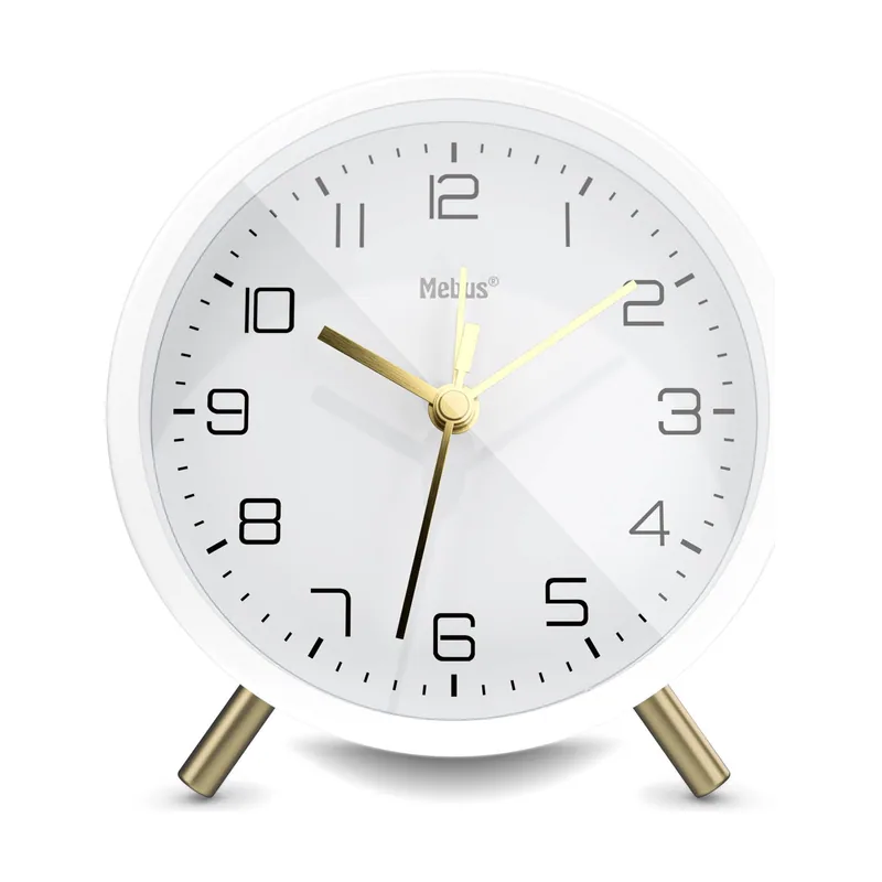 Mebus Reloj Despertador silencioso con diseño Elegante