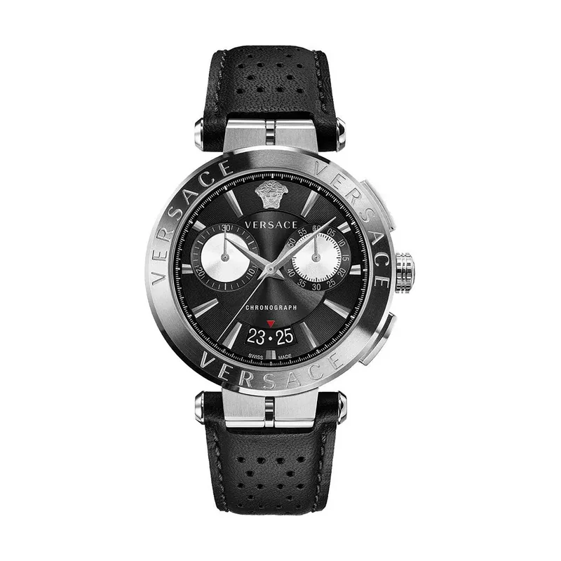 Versace VE1D02123 correa Negro Dial Metal