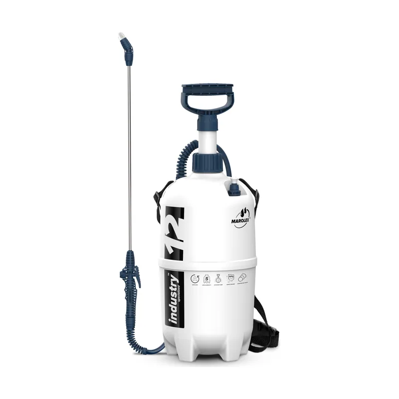 Marolex Pulverizador de presión Industry Alka Line 12 litros con bolsa