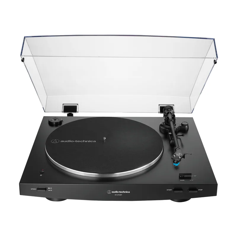 AT-LP3XBTBK tocadisco Tocadiscos de tracción por correa Negro Totalmente automático