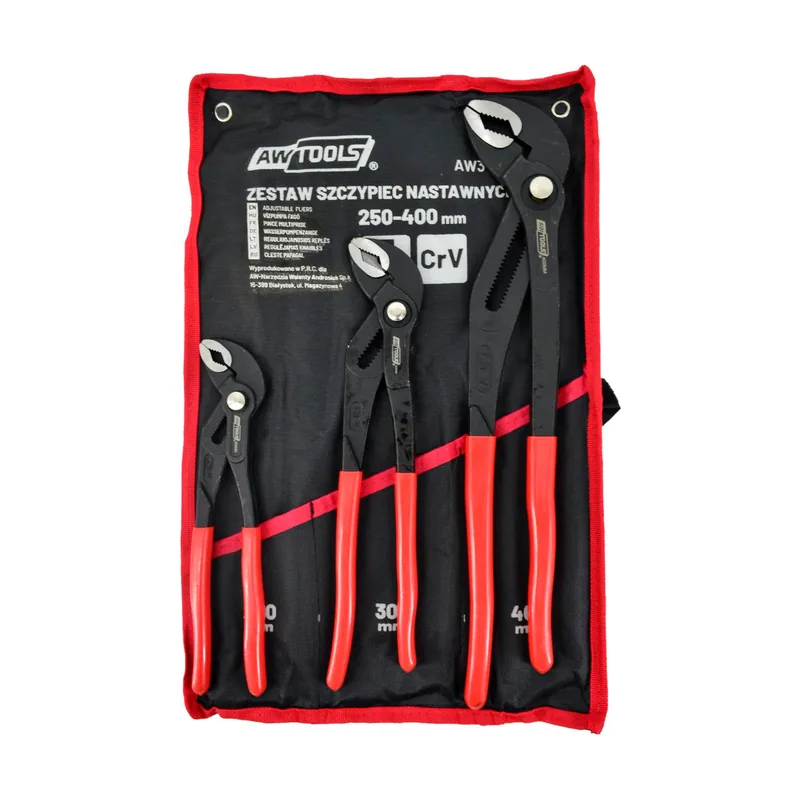 Awtools Zestaw de 3 piezas de Pinzas Ajustables