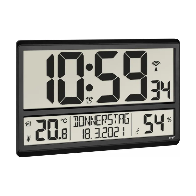 TFA-Dostmann 60.010709 estación meteorológica digital Negro Batería