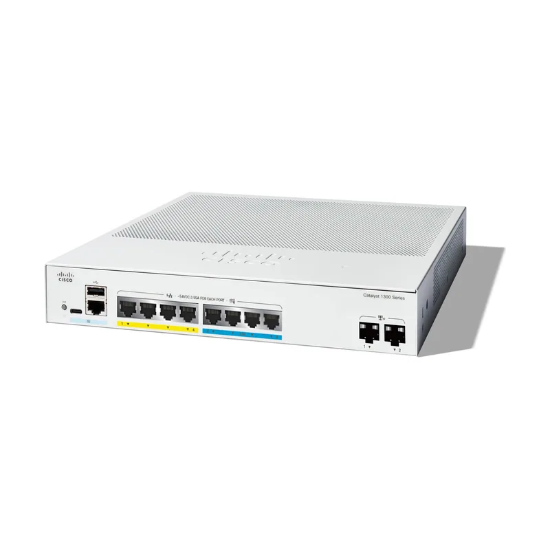 Cisco Switch gestionado Catalyst 1300-8MGP-2X