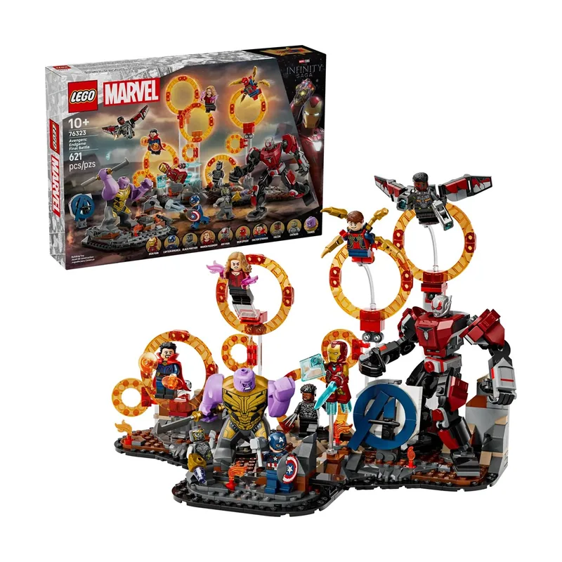 Lego Marvel Batalla Final de Vengadores Endgame 76323