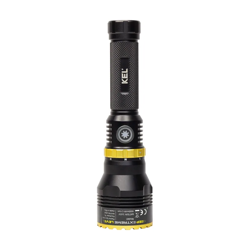 Latarka ręczna led akumulatorowa ipx7 lp-1a