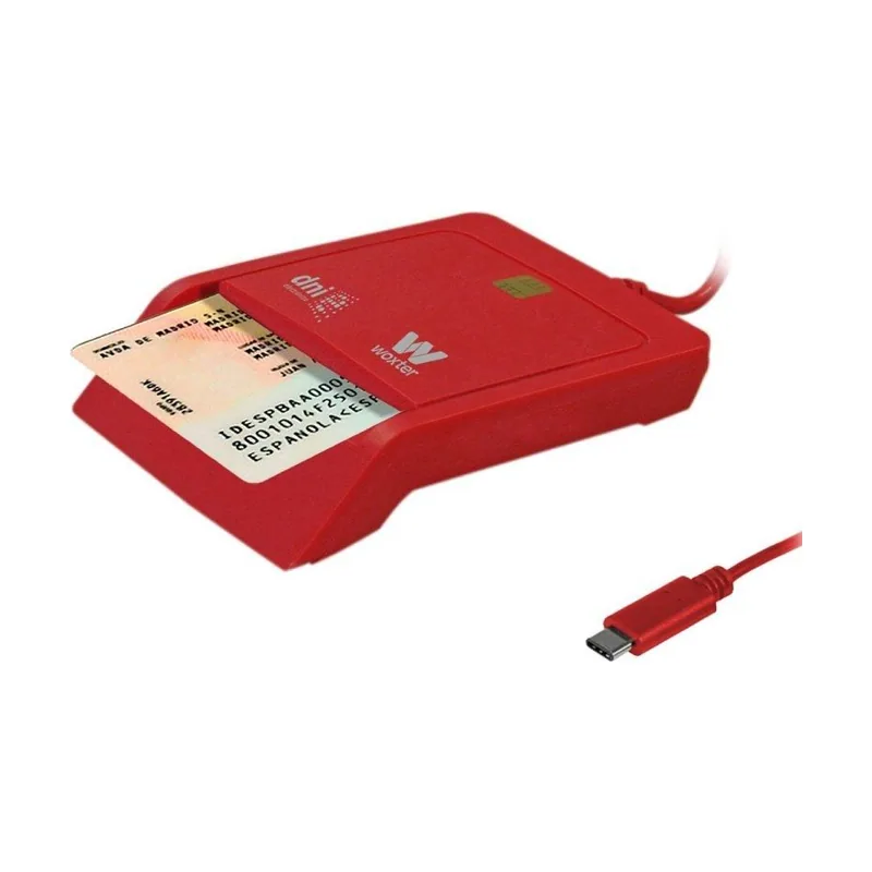 Woxter Lector DNI Electrónico con Conexión Tipo C