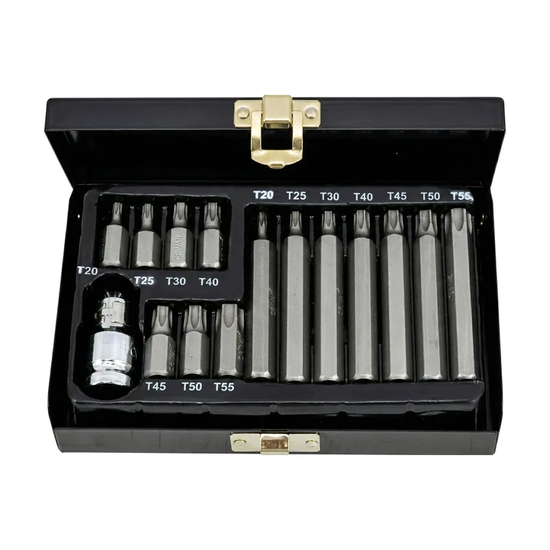 Awtools Juego de Puntas Torx 15 piezas