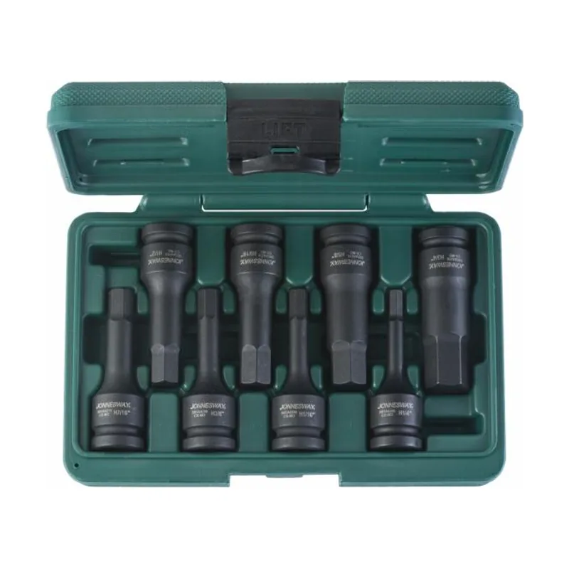 Jonnesway klucze imbusowe udarowe calowe 1/2" komplet 8szt. s05a4408s