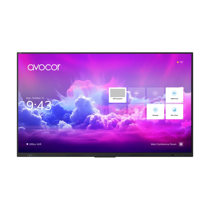 Avocor Digital Signage pizarra blanca interactiva 139,7 cm 3840 x 2160 Pixeles