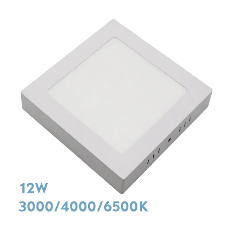 AKUNADECOR Downlight Blanco Gabro Cuadrado 12w 3000k-4000k-6500k