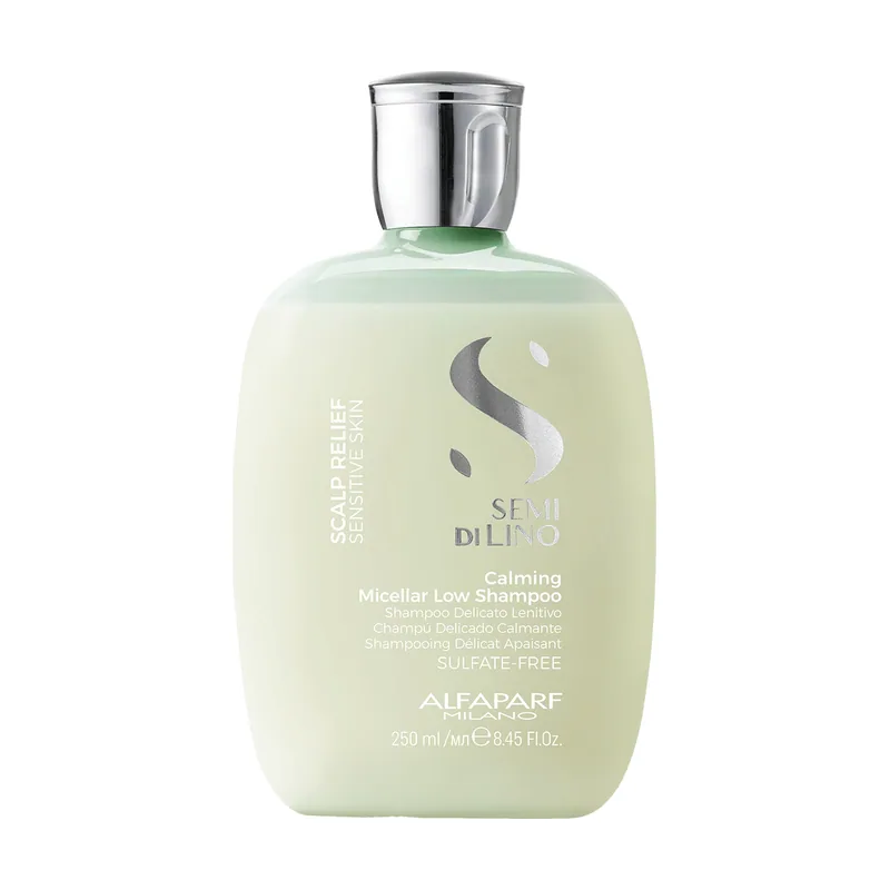 Alfaparf Milano Champú micelar calmante SEMI DI LINO 250 ml