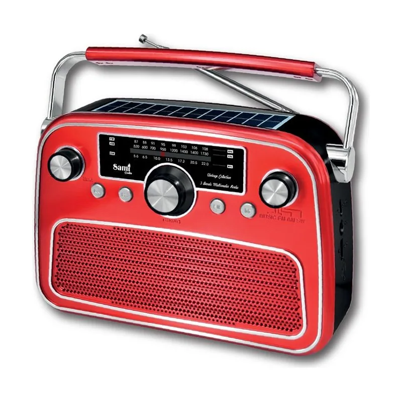 Sami Radio mutlimedia ac/bat/solar 3 bandas