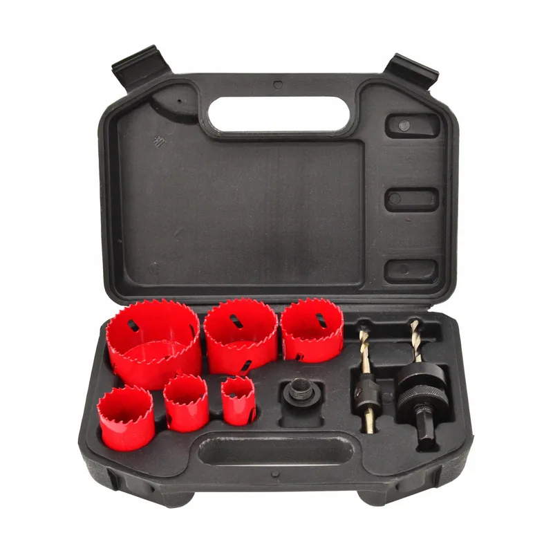 Awtools Conjunto de brocas bimetálicas 8 piezas 22-64mm