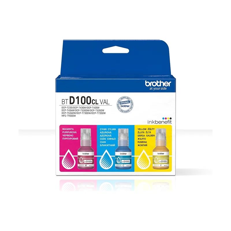 Brother BTD100CL Value Pack