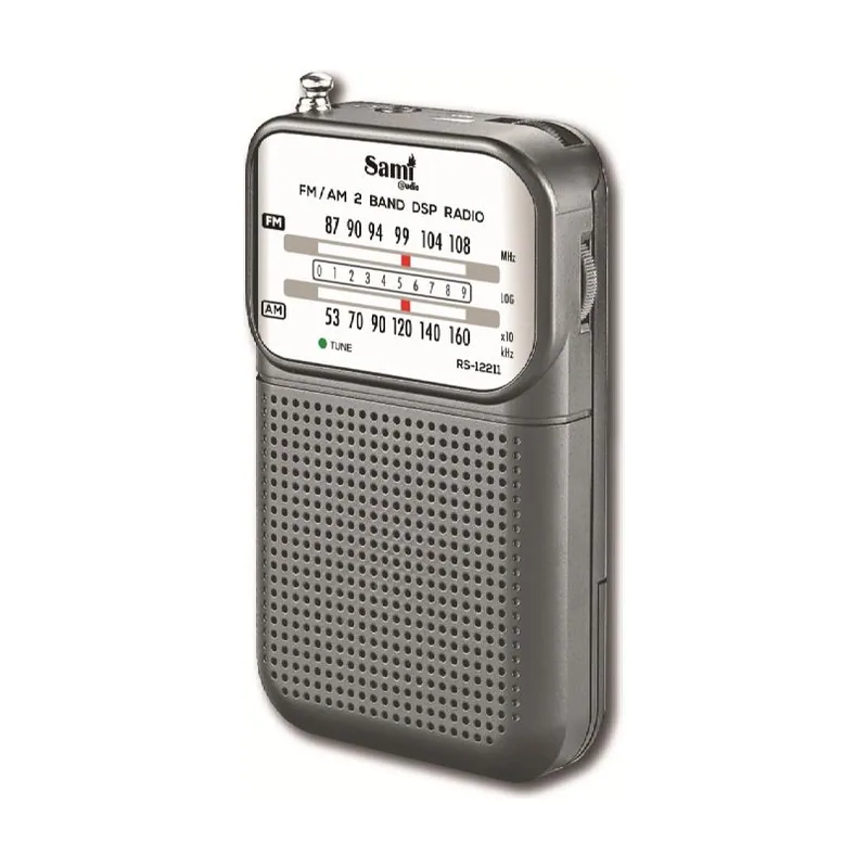 Sami Radio 2 bandas gris mini recepcion hq c/auric