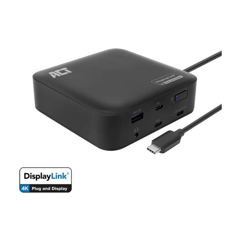 Act Estación de acoplamiento universal USB-C 4K