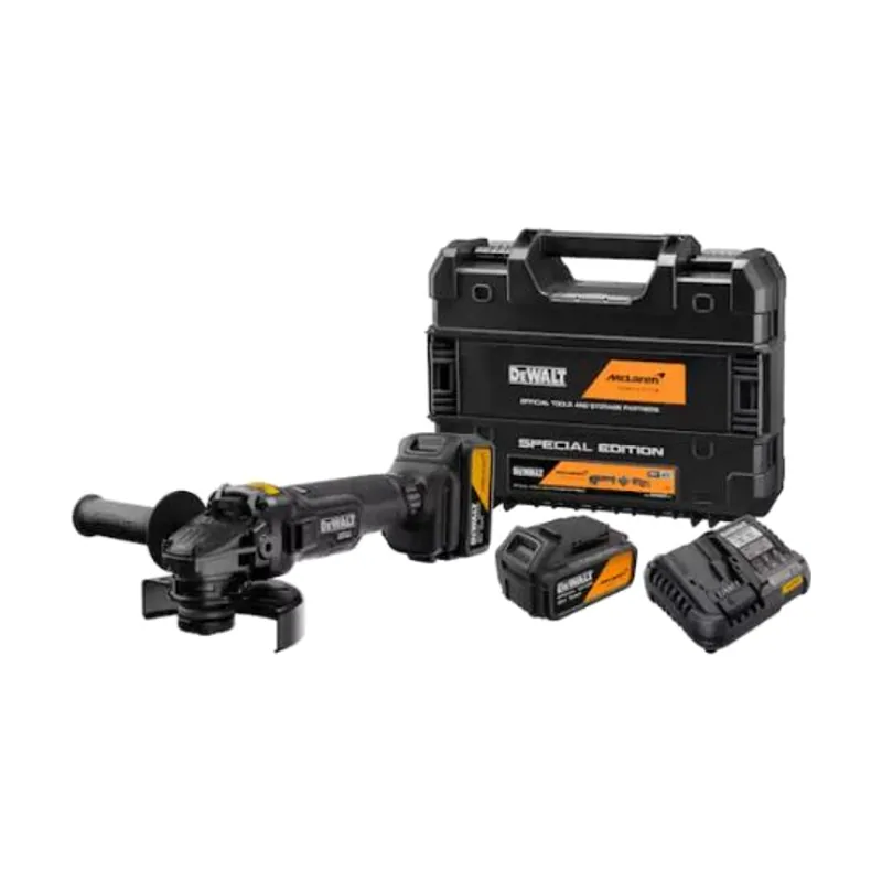 DeWalt Mini-Amoladora McLaren sin escobillas XR 18V 125mm con 2