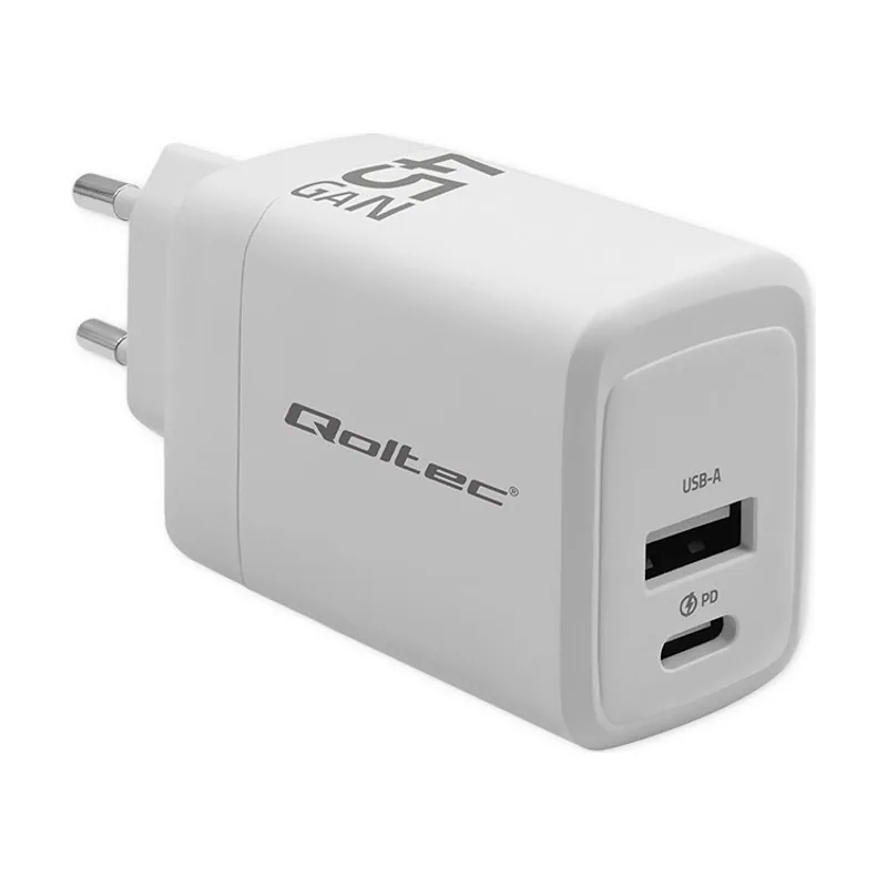 Qoltec 51825 chargeur gan 45 w