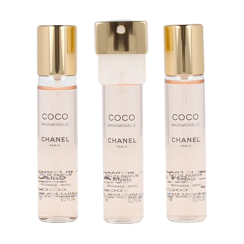 Chanel COCO MADEMOISELLE eau de parfum vaporizador twist & spray refills 3 x