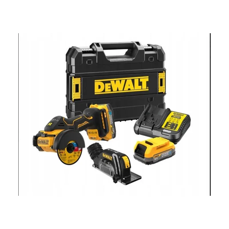 DeWalt szlifierka kątowa 76mm 18v dcg430e2t 2x1,7ah bl tstak