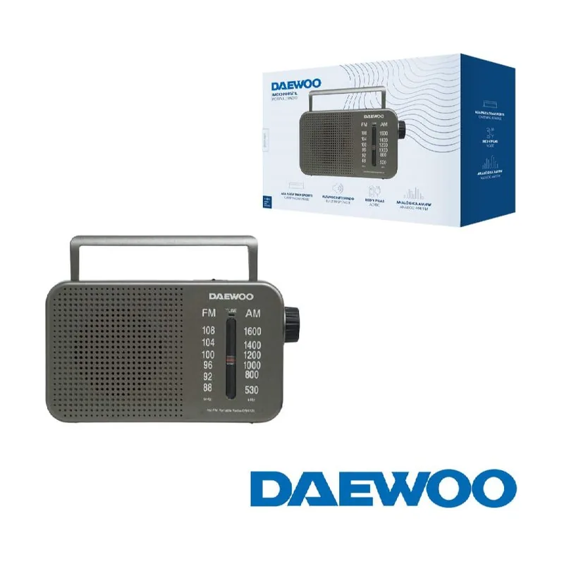 Radio ac/dc c/altavoz ent.jack y asa