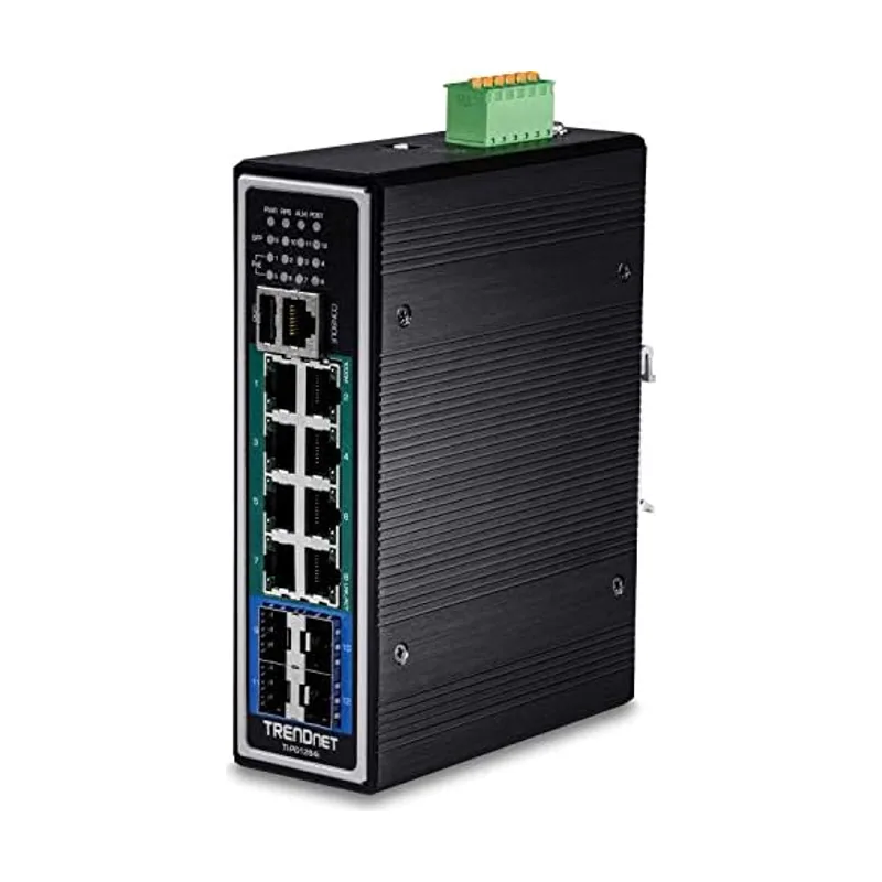 Trendnet TI-PG1284i Gestionado L2+ Gigabit Ethernet 10/100/1000 Energía sobre Ethernet PoE