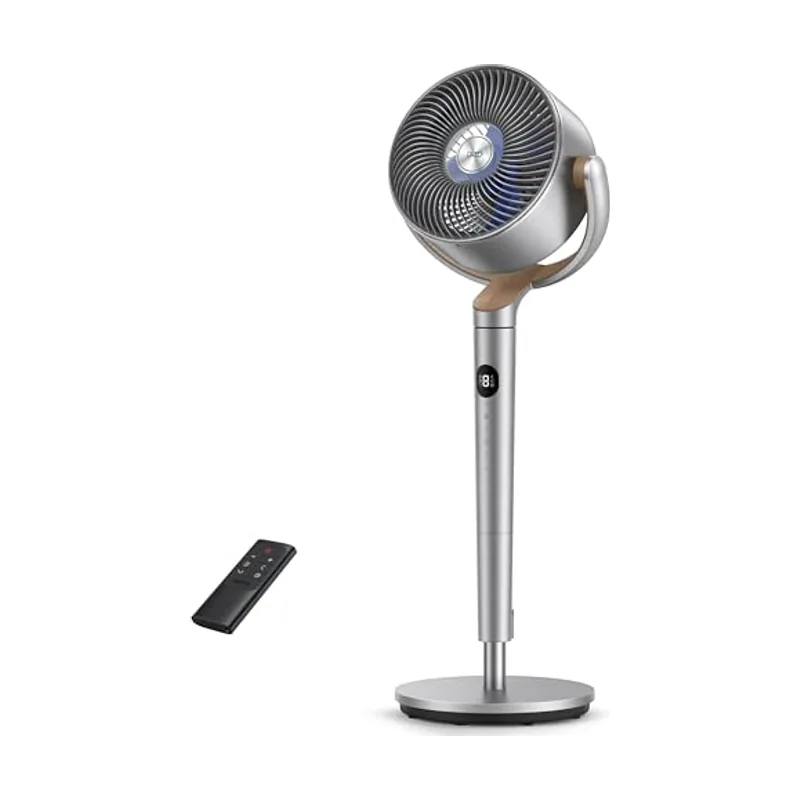 Dreo Ventilador de Pie Silencioso con Control Remoto
