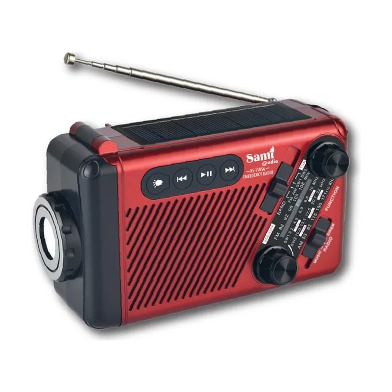 Radio emergencia multimedia 4 bandas bat/sola