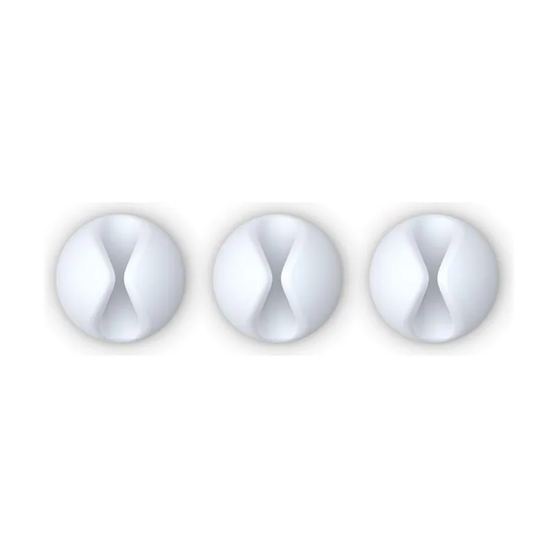 Bluelounge CableDrop abrazadera para cable Blanco 6 pieza s