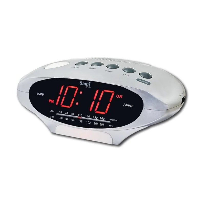 Sami Radio reloj analógico am/fm entrada auric 0.9