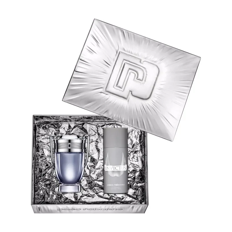 Rabanne Invictus Estuche 2 pz