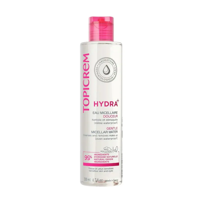 Agua micelar suave para rostro y ojos 200 ml